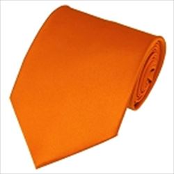 Orange Traditional Necktie005